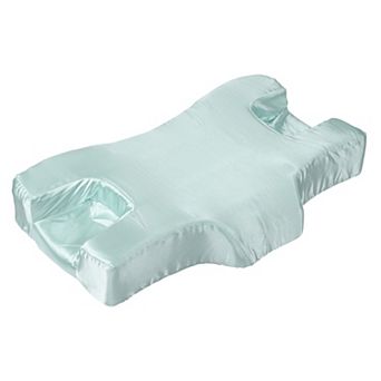 Memory Foam Pillow For Neck And Shoulder Pain Ease Sleep Pillow Satin