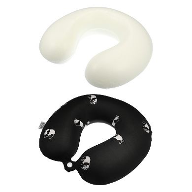 U Shaped Memory Foam Pillow Home Travel Pillow Cushion Cute Pattern