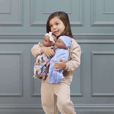 Battat LullaBaby Twin Baby Dolls & Sleep Sacks Set