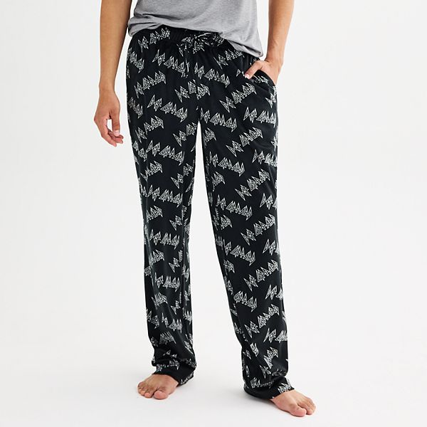 Men's Def Leppard Open Leg Pajama Pants