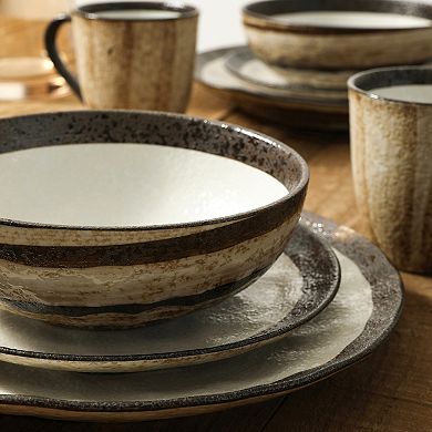 Stone Lain Lucy Porcelain 16-pc. Dinnerware Set
