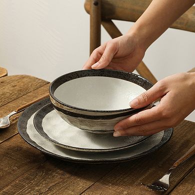 Stone Lain Lucy Porcelain 16-pc. Dinnerware Set