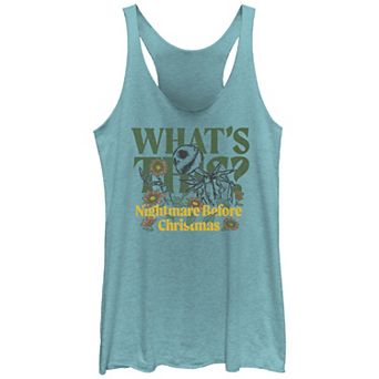 Disney's The Nightmare Before Christmas What's This? Juniors' Graphic Racerback Tank Top Top