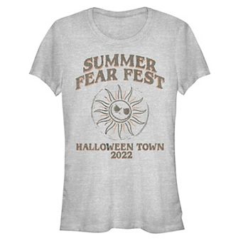Disney's The Nightmare Before Christmas Summer Fest Halloween Town Juniors' Graphic Tee