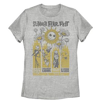 Disney's The Nightmare Before Christmas Summer Fear Fest Juniors' Graphic Tee