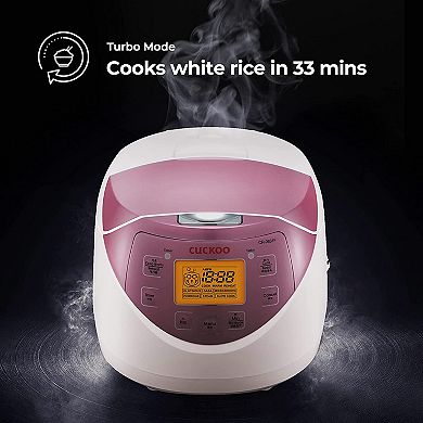 CUCKOO 6-Cup Micom 8 Menu Options Rice Cooker