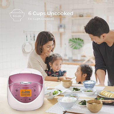 CUCKOO 6-Cup Micom 8 Menu Options Rice Cooker