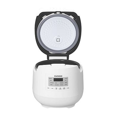 CUCKOO 6-Cup Micom Rice Cooker With Steam Plate