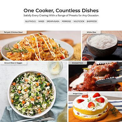 CUCKOO 6-Cup Micom 12 Menu Options Rice Cooker