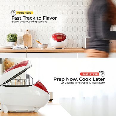 CUCKOO 6-Cup Micom 12 Menu Options Rice Cooker