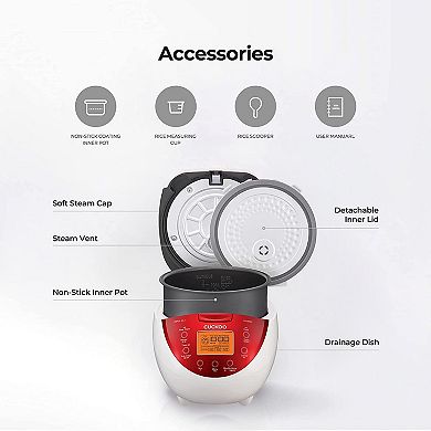 CUCKOO 6-Cup Micom Rice Cooker