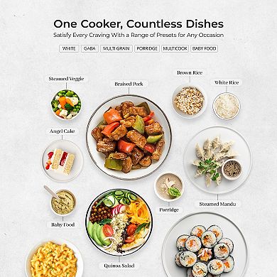 CUCKOO 6-Cup Micom 14 Menu Options Rice Cooker