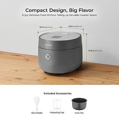 CUCKOO 6-Cup Micom 14 Menu Options Rice Cooker