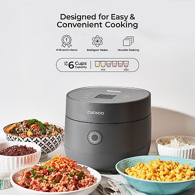 CUCKOO 6-Cup Micom 14 Menu Options Rice Cooker