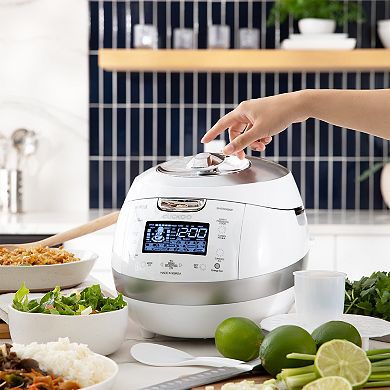 CUCKOO 6-Cup IH Pressure 1077W Rice Cooker