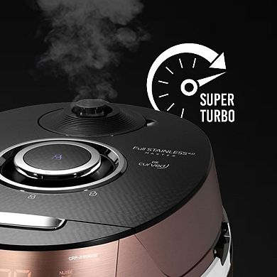 CUCKOO 6-Cup IH Pressure 1090W Rice Cooker