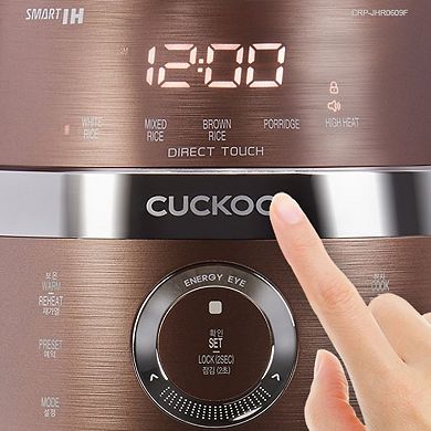 CUCKOO 6-Cup IH Pressure 1090W Rice Cooker