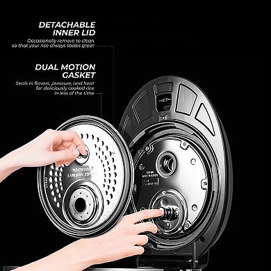 CUCKOO 10-Cup IH Pressure 16 Operating Modes Rice Cooker