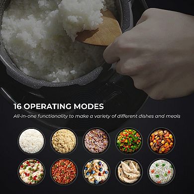 CUCKOO 10-Cup IH Pressure 16 Operating Modes Rice Cooker