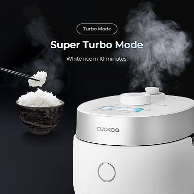 CUCKOO 3-Cup IH Twin Pressure Rice Cooker