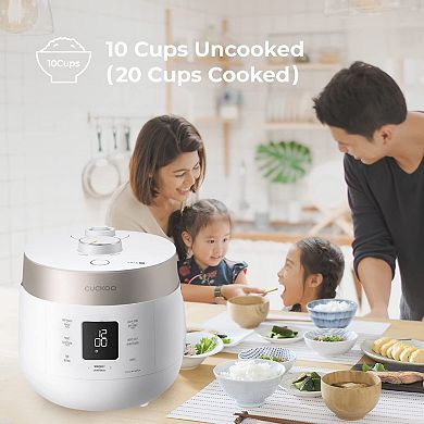 CUCKOO 10-Cup HP Twin Pressure Rice Cooker