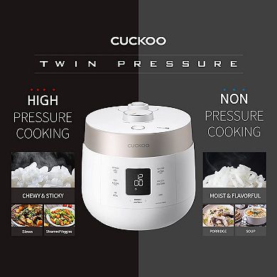 CUCKOO 10-Cup HP Twin Pressure Rice Cooker