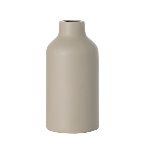 Sullivan's Large Matte Finish Bottle Decorative Vase Table Decor