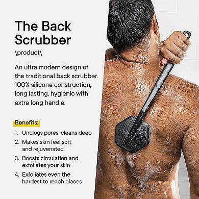 Tooletries Silicone Back Scrubber
