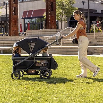 bob revolution se double stroller BOB Revolution Flex 3.0 Duallie Stroller, Graphite Black, 2022