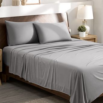 Bare Home Ultra-soft Stretch Knit Sheet Set