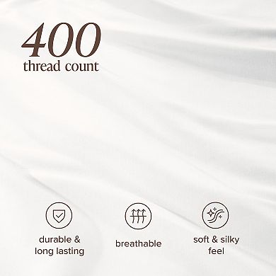 Organic Cotton Sateen Pillowcase Set