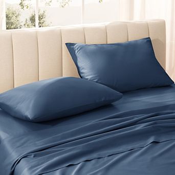 Organic Cotton Sateen Pillowcase Set