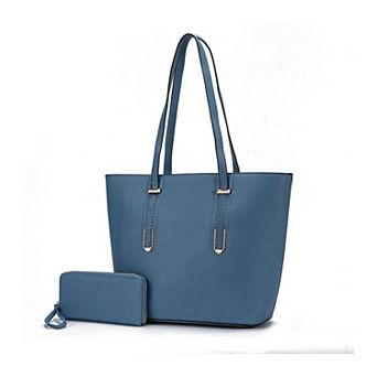 MKF Collection Mina Women’s Tote and Wristlet Wallet by Mia K