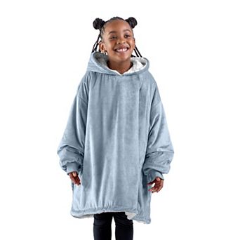 The Bare Homey - Youth Wearable Blanket - Sherpa Side Pockets