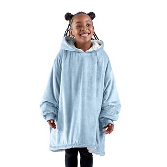 The Bare Homey - Youth Wearable Blanket - Sherpa Side Pockets