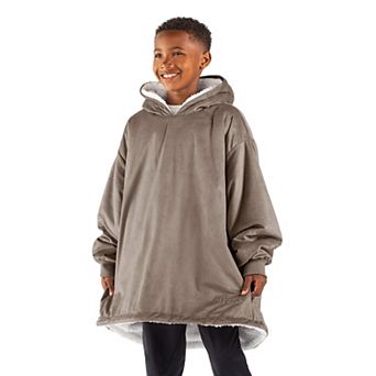 The Bare Homey - Youth Wearable Blanket - Sherpa Side Pockets