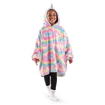 The Bare Homey - Youth Wearable Blanket - Sherpa Side Pockets