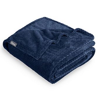 Bare Home Textured Microplush Blanket