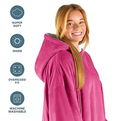 Bare Home Adult Sherpa Wearable