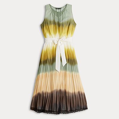 white christmas dresses Lucie Red Ombre Satin Cowl-Neck Maxi Dress – Club L London main image 0