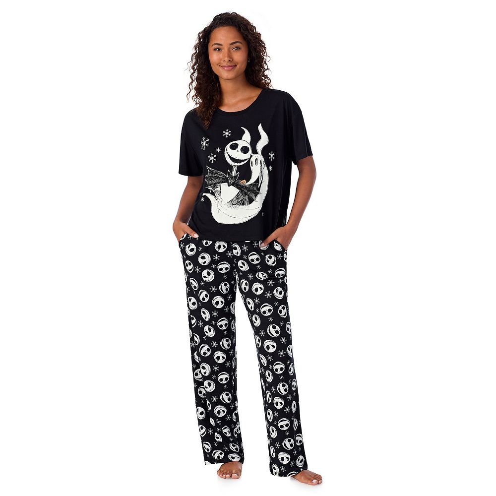 Disney's The Nightmare Before Christmas Women's Boxy Sleep Tee and ...