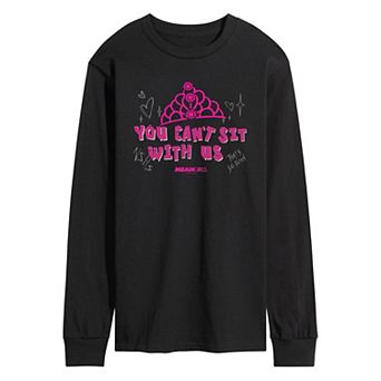 Men's Mean Girls Cant Sit With Us Long Sleeve Graphic Tee