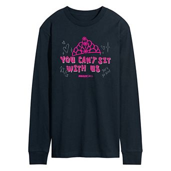 Men's Mean Girls Cant Sit With Us Long Sleeve Graphic Tee