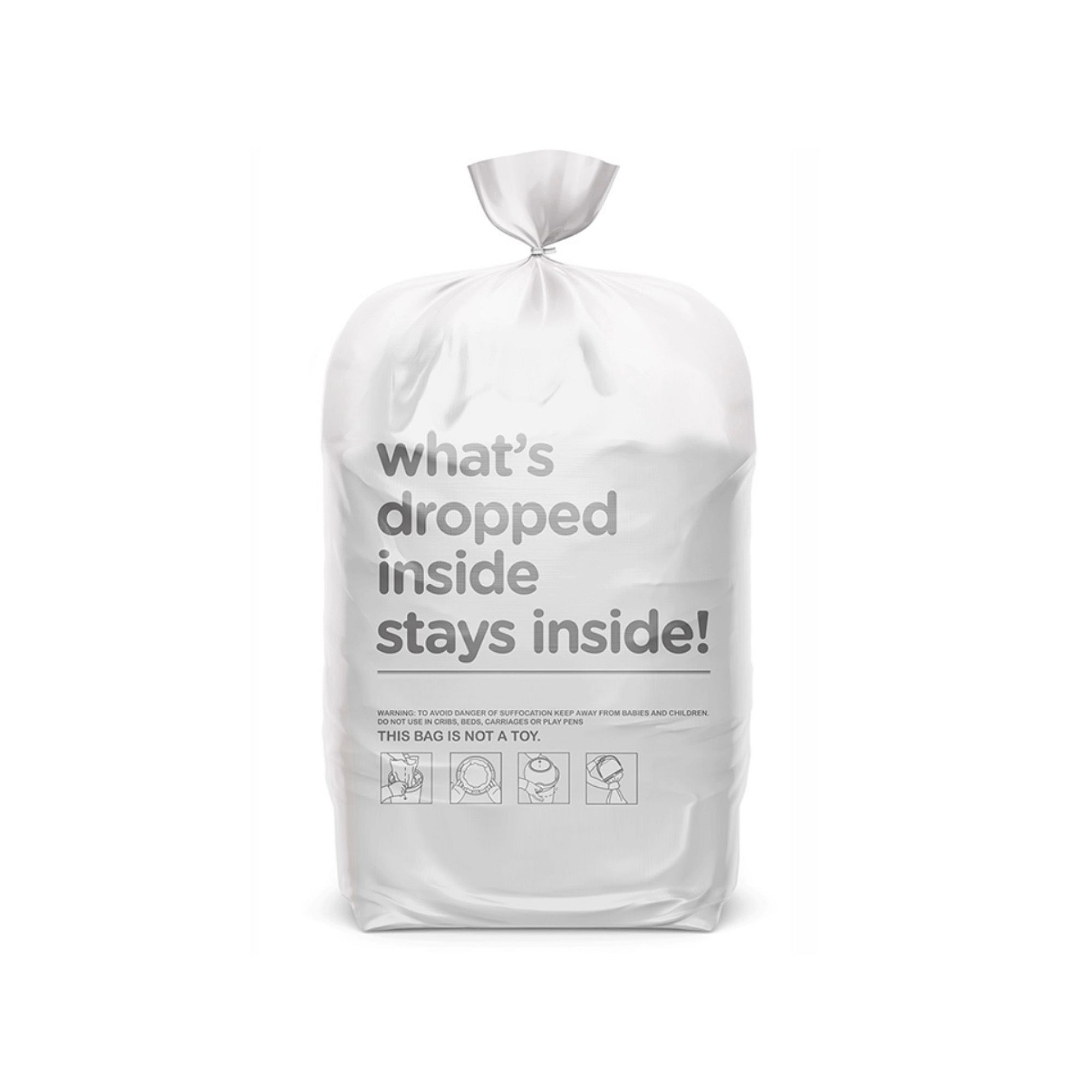 Refill Bags for LA Baby PRO Odor-Free Diaper Pail, Multi