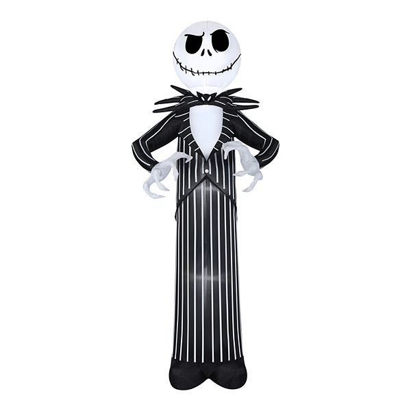 Disney's The Nightmare Before Christmas Jack Skellington 3.5 Ft. Halloween Outdoor Inflatable - Multi