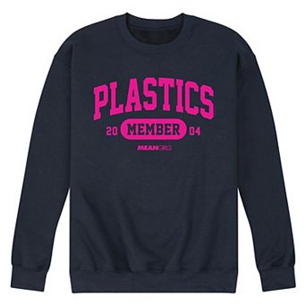 Men's Mean Girls Plastics Member Fleece Sweatshirt