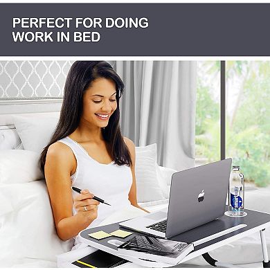 Lifelong Lap Desk, Foldable Bed Tray, Standing Desk, TV Tray Table
