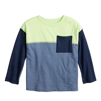Toddler Boy & Boys 4-12 Jumping Beans® Adaptive Sensory Long Sleeve Pocket Tee
