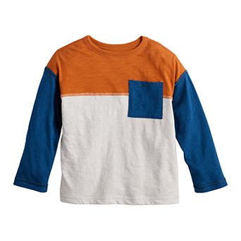 Toddler Boy & Boys 4-12 Jumping Beans® Adaptive Sensory Long Sleeve Pocket Tee