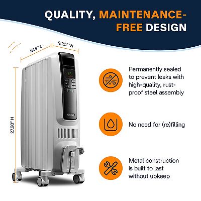 DeLonghi Dragon Digital Full Room Radiant Heater